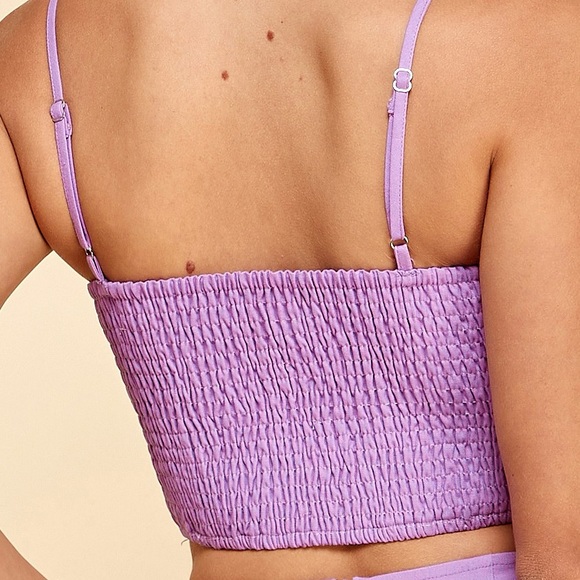 Lilac Twist Front Cami Top - Picture 2 of 2
